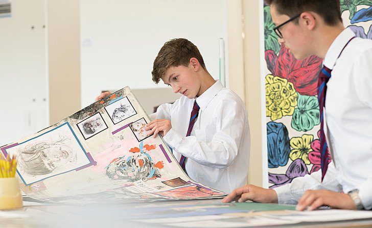  student art room Hero  